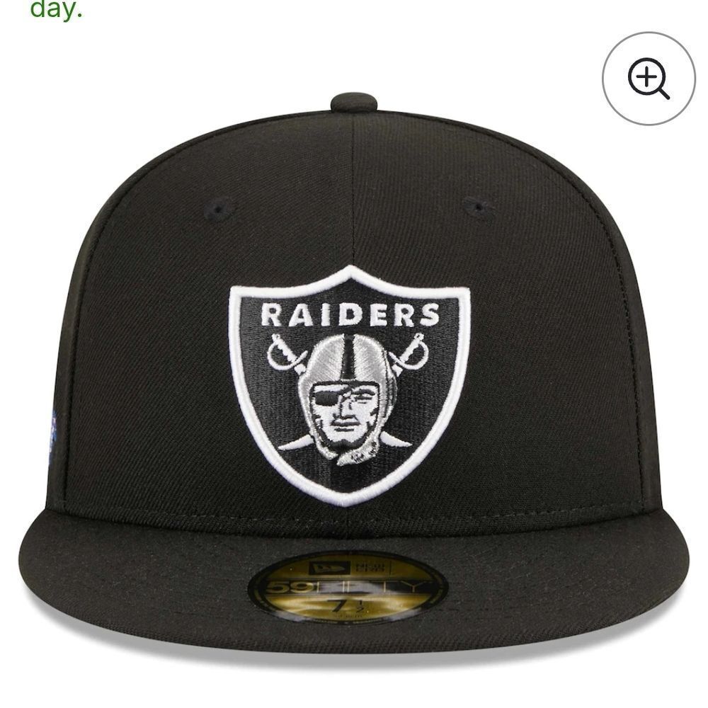 New Era Black 59FIFTY Cap Nwot